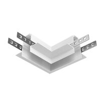 Коннектор угловой 90° Exility встраиваемый под ГКЛ 9,5мм, белый / Maytoni TRACL034-42W-R