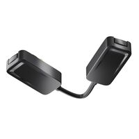 Коннектор питания угловой Radity встраиваемый черный / Maytoni TRA084CPC-B-12