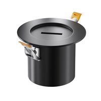 Потолочная чаша Parity встраиваемая с коннектором питания черная / Maytoni TRA130RSC-2B