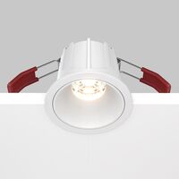 Встраиваемый светильник Alfa LED 3000K 10Вт 36° / Maytoni DL043-01-10W3K-RD-W