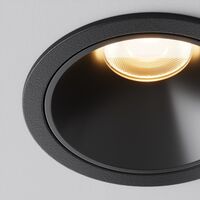 Встраиваемый светильник Alfa LED 2700K 10Вт 50° IP 20 / Maytoni DL043-01-10W2.7K-RD-B