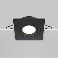 Встраиваемый светильник Atom GU10 10Вт / Maytoni DL024-2-01B