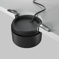 Встраиваемый светильник Onda 2200-4000K 12Вт 120° / Maytoni DL024-12W-DTW-B