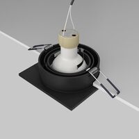 Встраиваемый светильник Atom GU10 10Вт / Maytoni DL024-2-01B