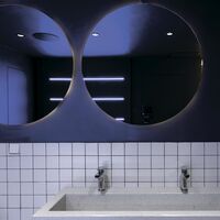 Встраиваемый светильник Atom GU10 10Вт / Maytoni DL023-2-01B