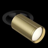 Встраиваемый светильник (Набор) FOCUS S 1x10Вт GU10 / Maytoni C048CL-1BBS