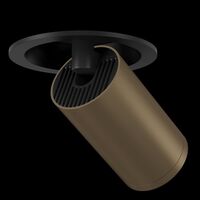 Встраиваемый светильник (Набор) FOCUS S 1x10Вт GU10 / Maytoni C048CL-1BBZ