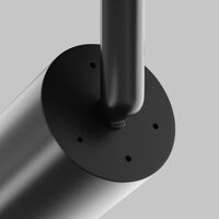 Встраиваемый светильник Focus GU10 10Вт / Maytoni C018CL-01B