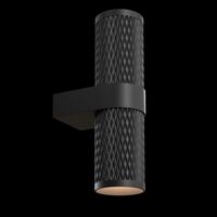 Настенный светильник (бра) Focus Design GU10х2 7Вт IP 20 / Maytoni C069WL-02B