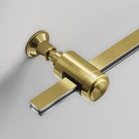 Крепление настенное Wall одинарное Flarity латунь / Maytoni TRA155CW-S1-BS