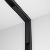 Коннектор питания угловой внутренний Basity, черный / Maytoni TRA172ICPC-1B