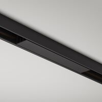 Коннектор питания прямой Basity, черный / Maytoni TRA172IPC-1B