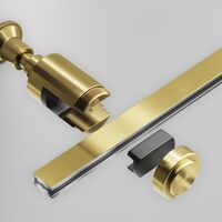 Крепление настенное Wall одинарное Flarity латунь / Maytoni TRA155CW-S1-BS