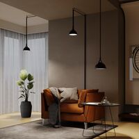 Подвесной светильник Bowl Parity 4000K 20Вт 120° черный / Maytoni TR126B-20W4K-B