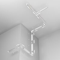 Шинопровод 1 м Exility накладной/подвесной белый / Maytoni TRX034-411W