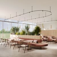 Трековый подвесной светильник Skim 3000К 5Вт 36° / Maytoni TR210-1-5W3K-M-B