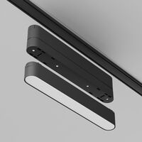 Адаптер к трековому светильнику Radity L222mm черный / Maytoni TRA084FC-11LB