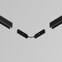 Коннектор питания угловой 7.5см Levity / Maytoni TRA184CPC-1B-7.5