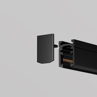 Заглушка для шинопровода, 2 шт. Levity / Maytoni TRA184EC-1B