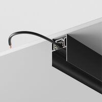 Шинопровод 1м Gravity накладной/подвесной черный / Maytoni TRX010-411B