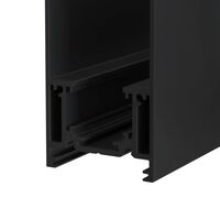 Шинопровод 1м S35 накладной/подвесной черный / Maytoni TRX004-211B