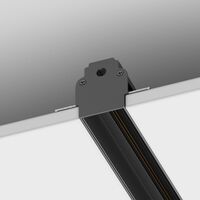 Шинопровод 1м Gravity встраиваемый черный / Maytoni TRX010-421B