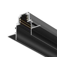 Шинопровод 1м Gravity встраиваемый черный / Maytoni TRX010-421B