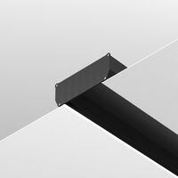 Заглушка декоративная черная 2шт. + фиксирующая черная 2шт. для профиля ALM-9940-SC / Maytoni ALM012EC-SC-B