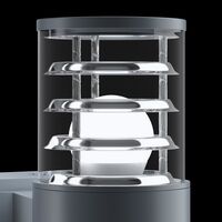 Настенный светильник (бра) Maytoni Bronx O576WL-01GR