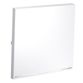 Клавиша для выключателя/переключателя одноклавишного с подсветкой S70 (белый матовый) / Voltum VLS000202