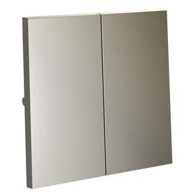 Клавиши для выключателя/переключателя двухклавишного S70 (шелк) / Voltum VLS000304