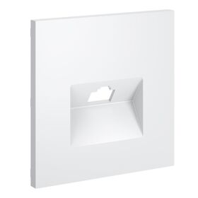 Накладка для розетки компьютерной RJ45 кат.6 S70 (белый матовый) / Voltum VLS001302