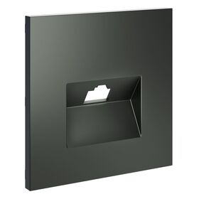 Накладка для розетки компьютерной RJ45 кат.6 S70 (титан) / Voltum VLS001306