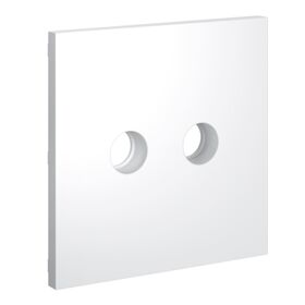 Накладка для розетки телевизионной оконечной TV+SAT S70 (белый матовый) / Voltum VLS001602