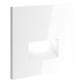 Накладка для подсветки светодиодной S70 (белый глянцевый) / Voltum VLS002301