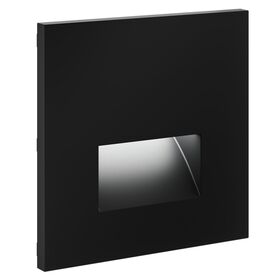 Накладка для подсветки светодиодной S70 (черный матовый) / Voltum VLS002308