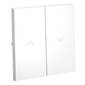 Клавиши для выключателя жалюзи S70 (белый матовый) / Voltum VLS002502