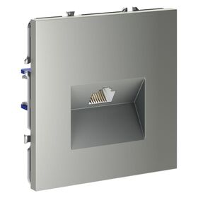 Розетка компьютерная RJ45 кат.6 S70 (сталь) / Voltum VLS060105