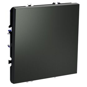 Перекрестный переключатель одноклавишный S70 (титан) / Voltum VLS010506