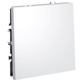 Выключатель с самовозвратом одноклавишный S70 (белый матовый) / Voltum VLS010602