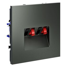 Розетка акустическая 4-местная S70 (титан) / Voltum VLS060306