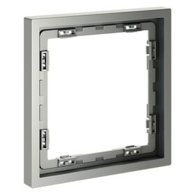 Рамка пластиковая на 1 пост S70 (сталь) / Voltum VLS100105