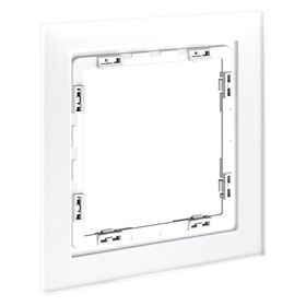 Рамка стеклянная на 1 пост S70 (белый,матовый,стекло) / Voltum VLS110102