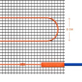 Нагревательный мат VLT01-200-2.0 / Voltum VLT01-200-2.0