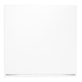 Клавиша для выключателя/переключателя одноклавишного с подсветкой S70 (белый матовый) / Voltum VLS000202