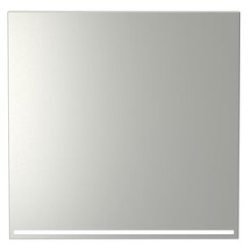 Клавиша для выключателя/переключателя одноклавишного с подсветкой S70 (сталь) / Voltum VLS000205