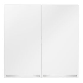 Клавиши для выключателя/переключателя двухклавишного с подсветкой S70 (белый матовый) / Voltum VLS000402