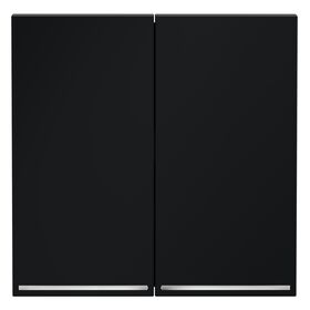 Клавиши для выключателя/переключателя двухклавишного с подсветкой S70 (графит) / Voltum VLS000407