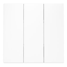 Клавиши для выключателя/переключателя трехклавишного S70 (белый матовый) / Voltum VLS000502