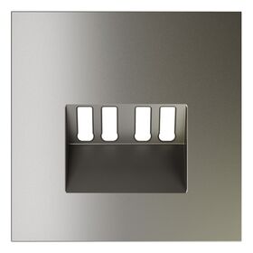 Накладка для розетки акустической 4-местной S70 (шелк) / Voltum VLS001504